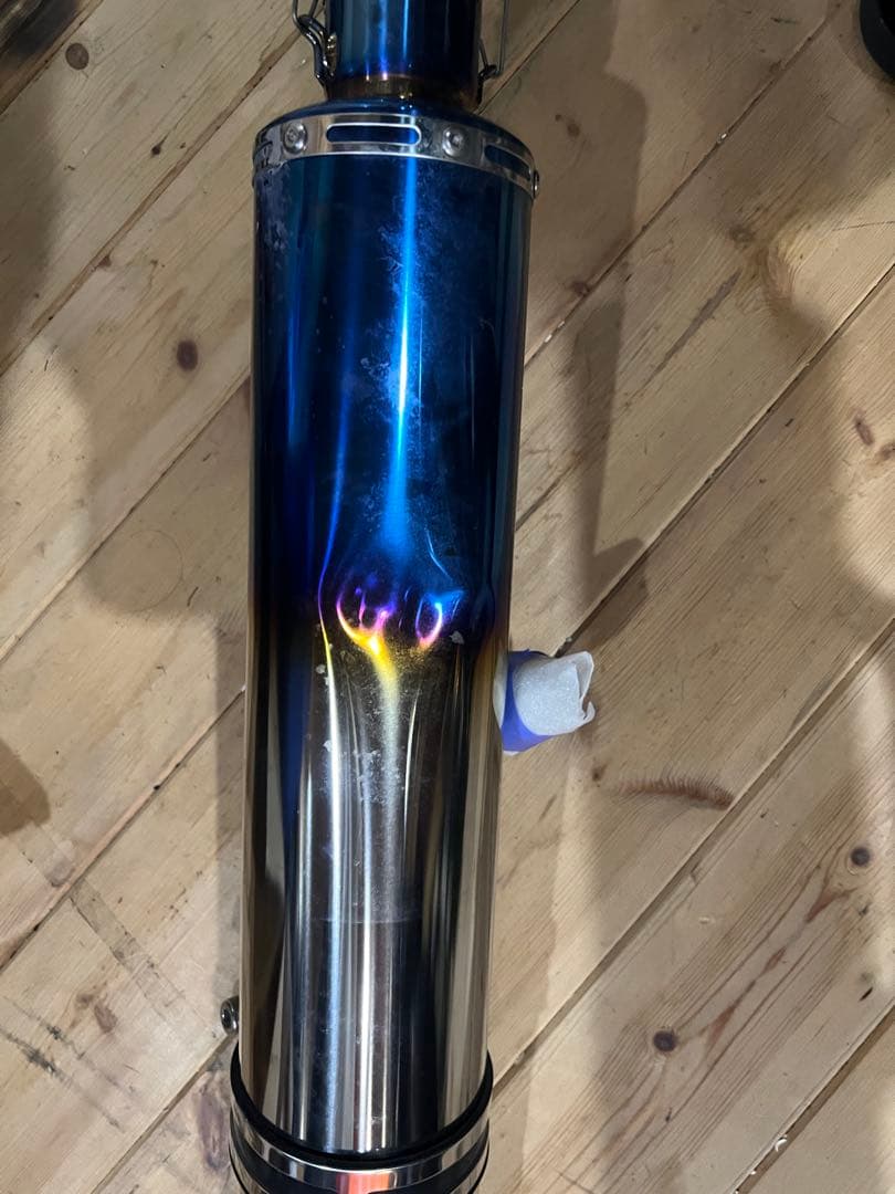 終了K-Factory チタンデュアルマフラー　X4 HONDA