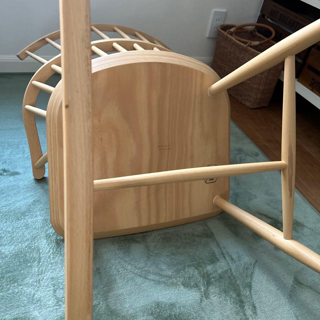 FDBモブラー デンマークデザイン J52G ロッキングチェア ナチュラル