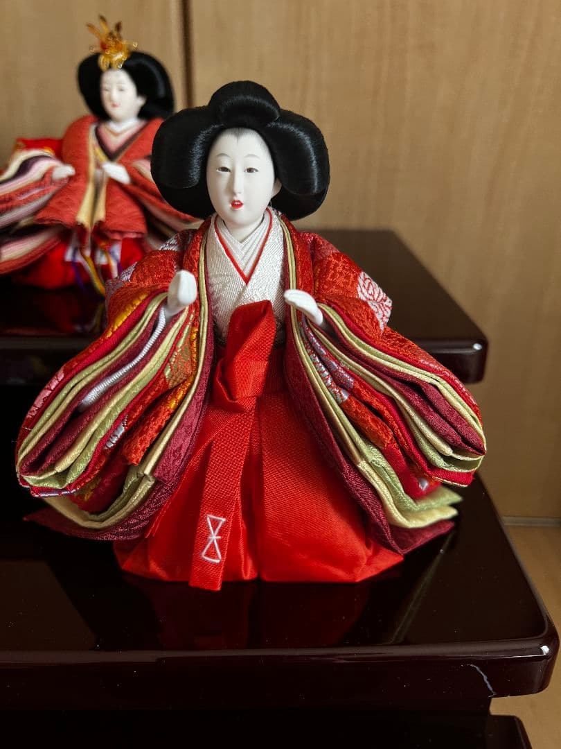 雛人形 五人飾り 3段　新品未使用