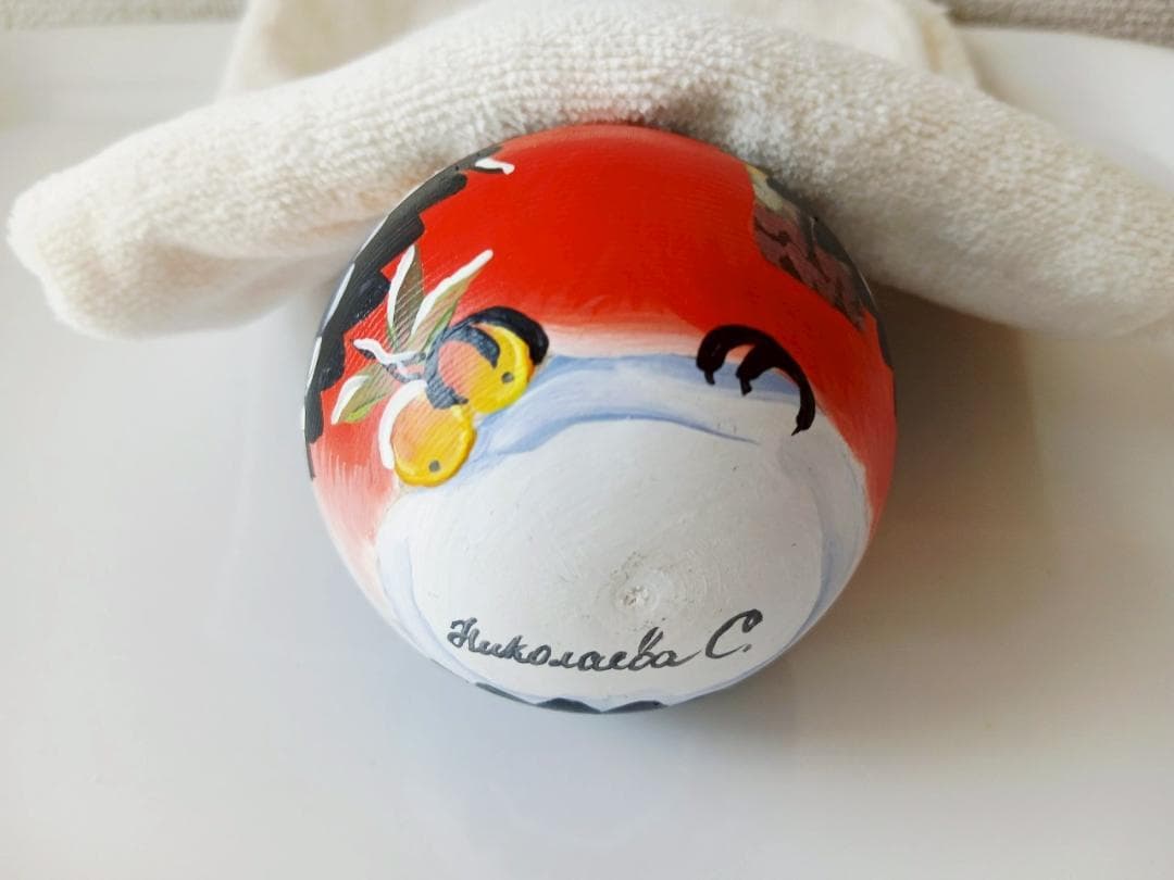 【CBT087】9cm級 おきあがりこぼし(大) スベトラーナ　ウソ