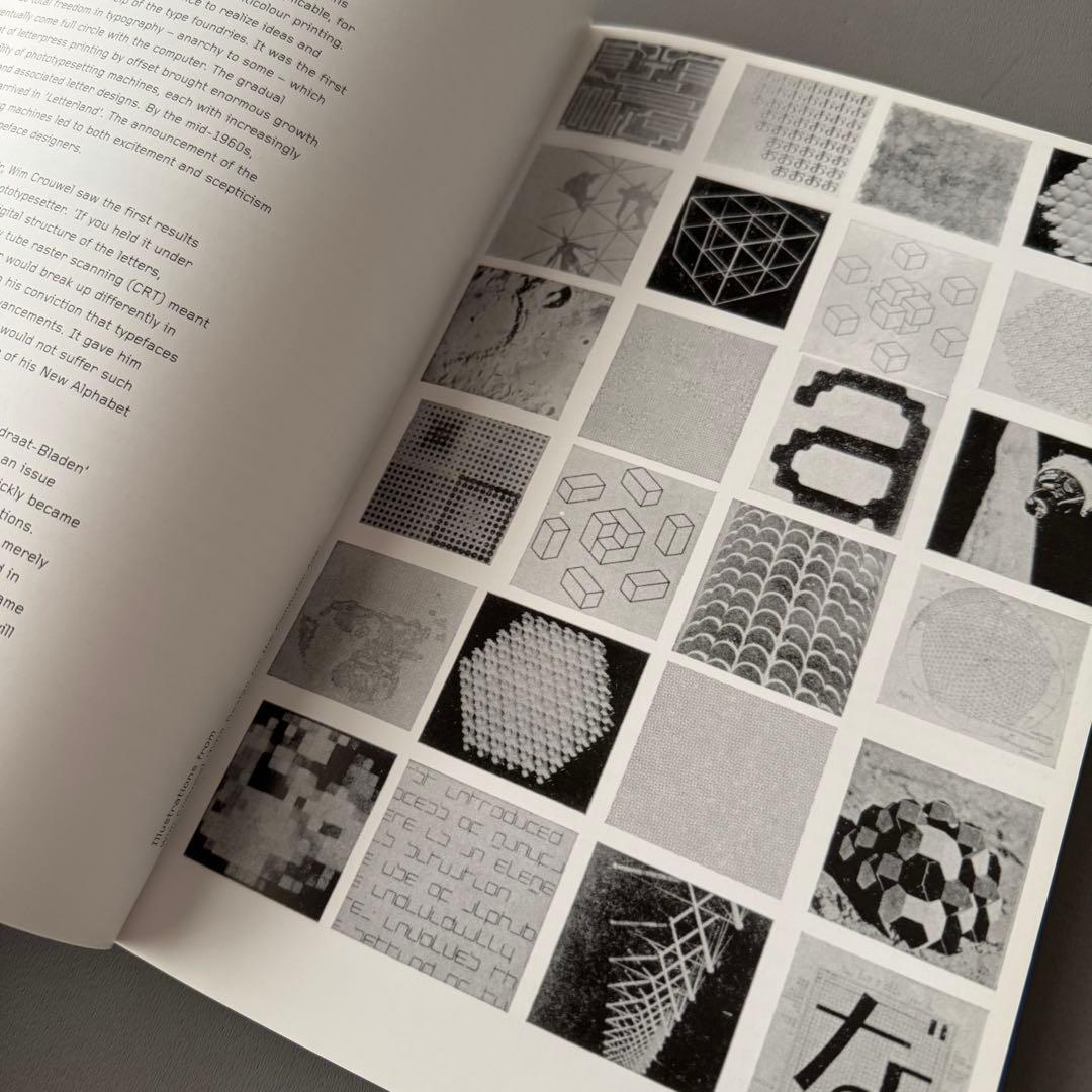 Wim Crouwel alphabets ウィムクロウウェル