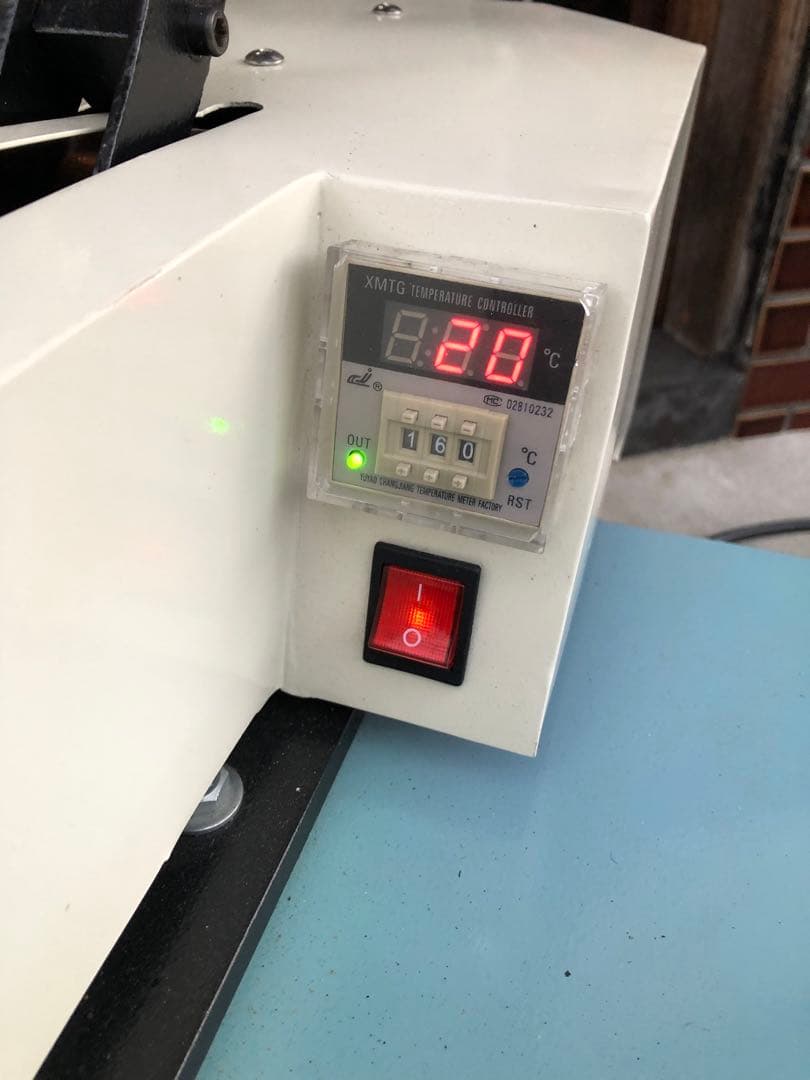 クイックアート 平板スウィング式 プレス機 JL-PL002A 熱プレス機