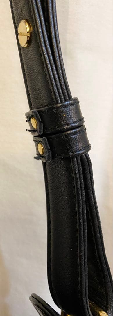 抹*)様 GIANNI VERSACE ショルダーバッグ レオパード柄