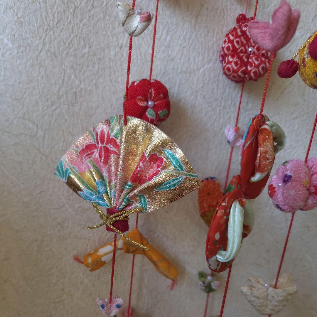 ひな祭り 吊るし雛 つるし飾り 桃の節句 ちりめん細工 縁起物 魔除け 厄除け