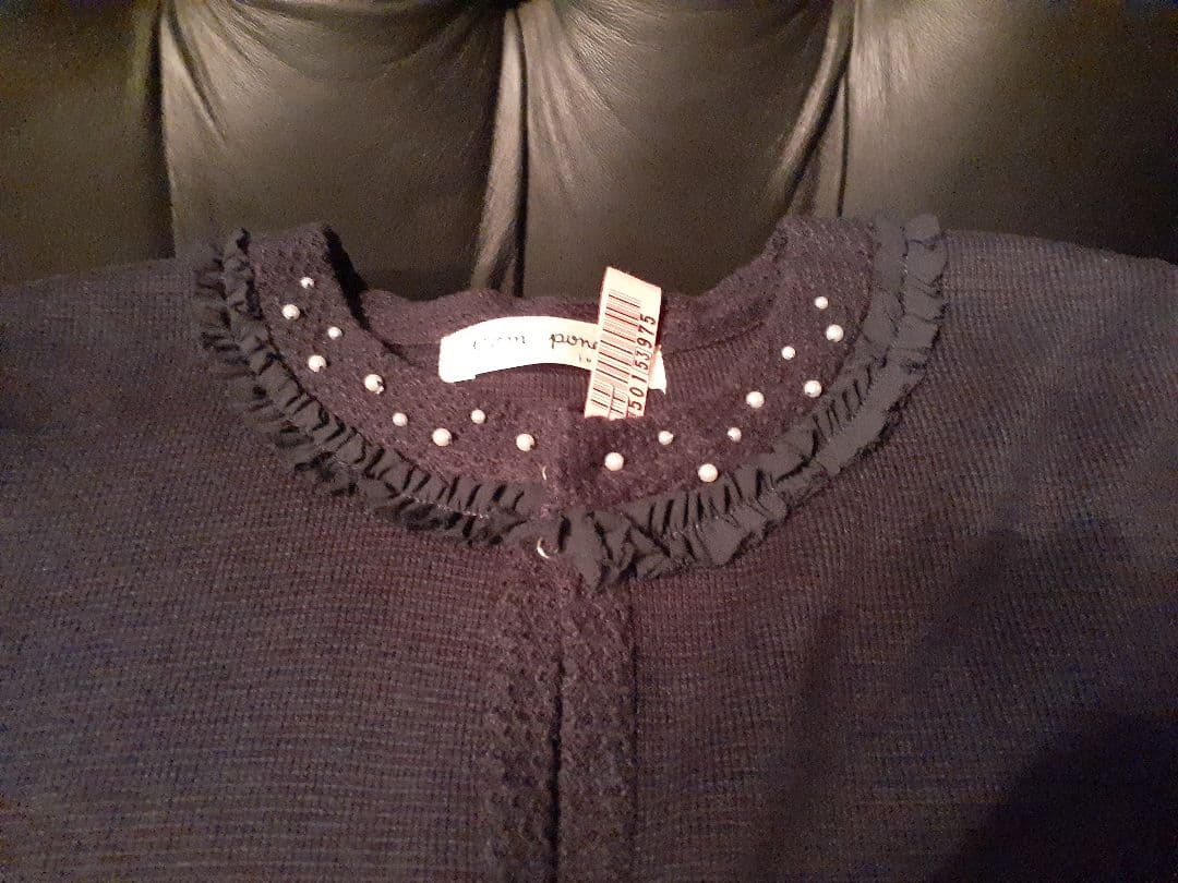 ポンポネット 総レース ワンピース のみ ネイビー 紺 セット フォーマル