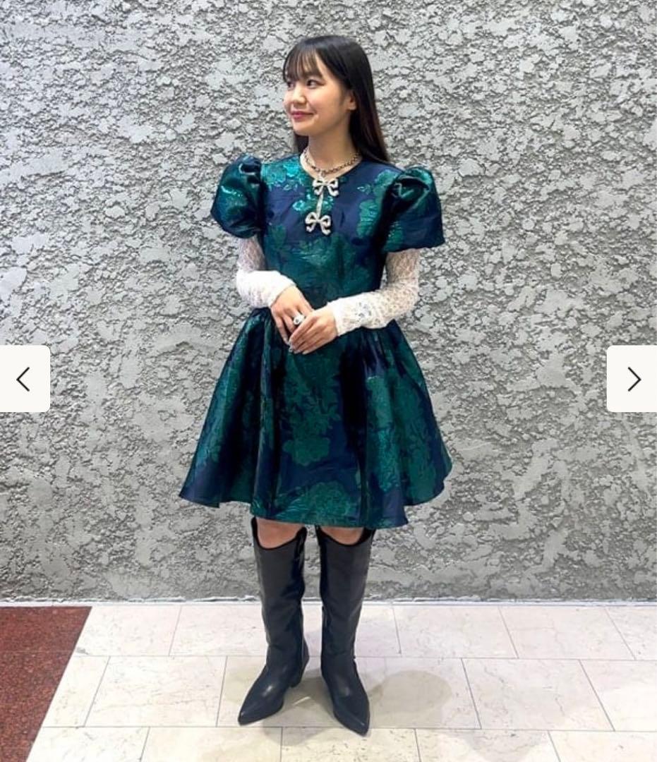 新品sister jane LiLili Jacquard Mini Dress