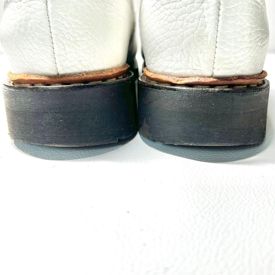 【美品】パラブーツ シャンボード ホワイト size5.5