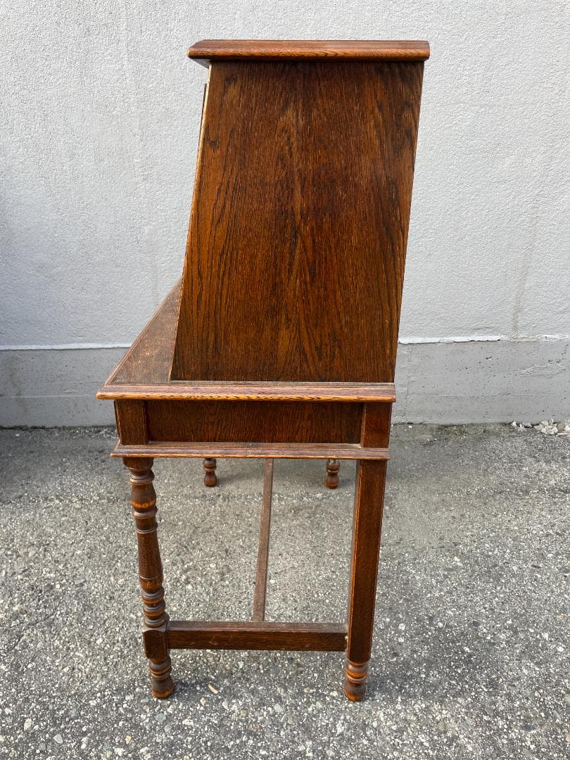 お*ち様 昭和 レトロ 家具 ライティングデスク ライティングビューロー ビュー