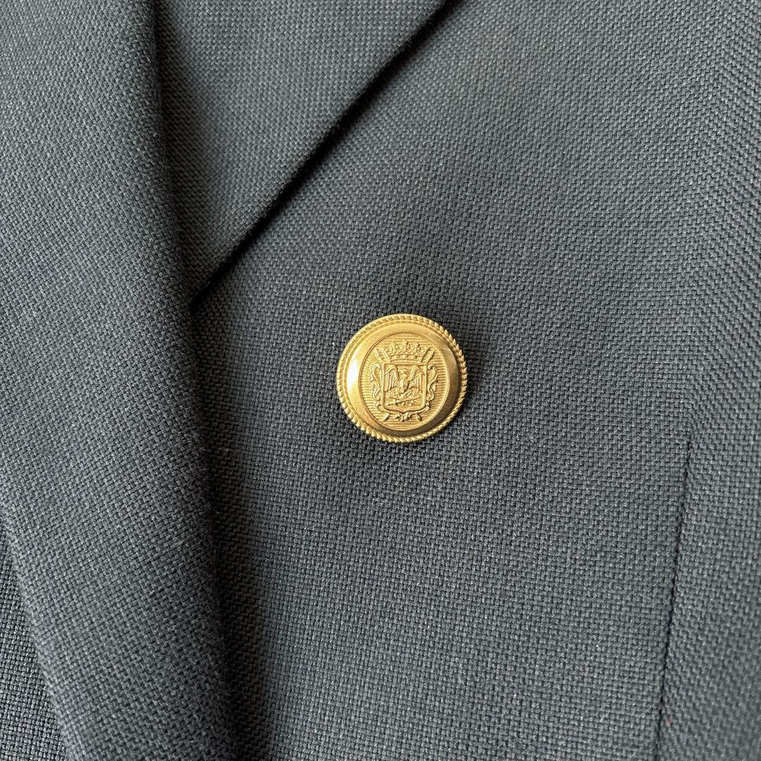 極美品✨ 【Spick&Span】ウールダブルジャケット 紺ブレ 金ボタン 38