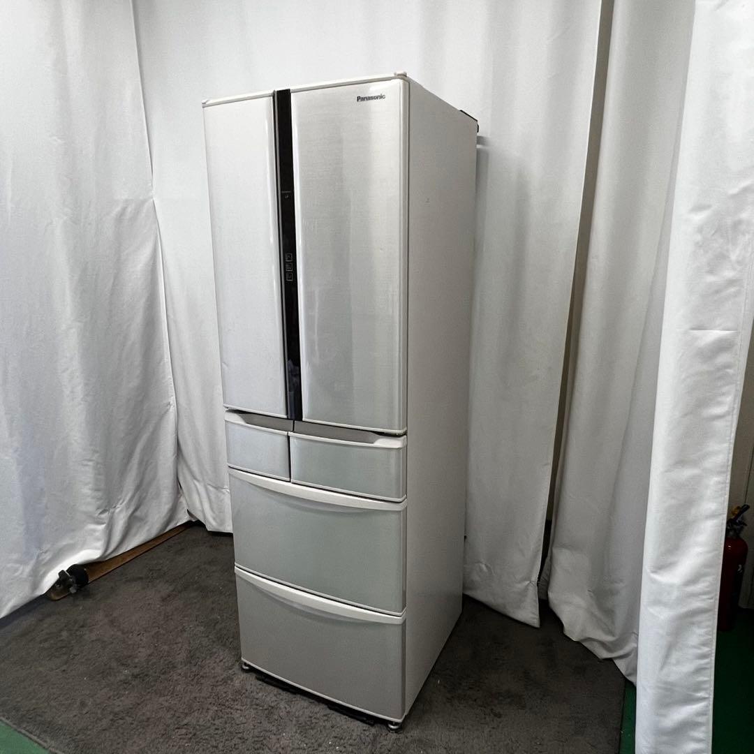 ★931　冷蔵庫　大型　パナソニック　411L　両開き　6ドア　設置無料　安い