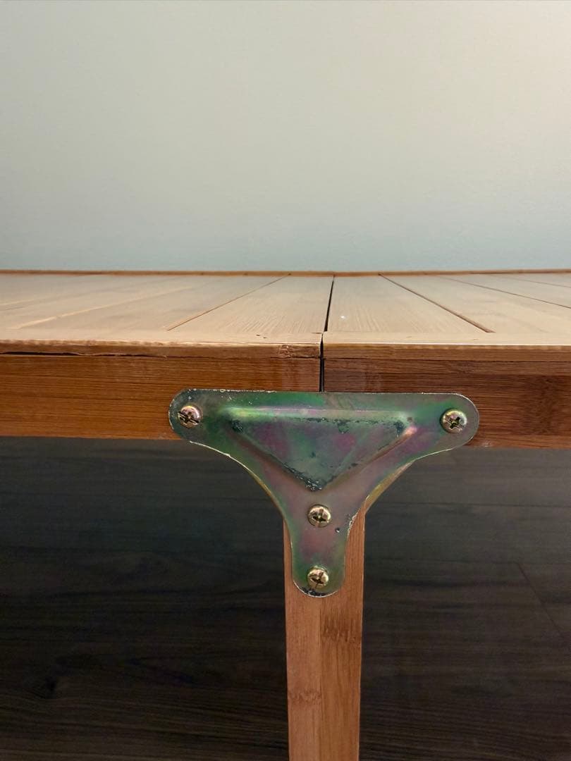 竹庭 組立不要 天然竹製 折りたたみベッド シングル 幅80cm