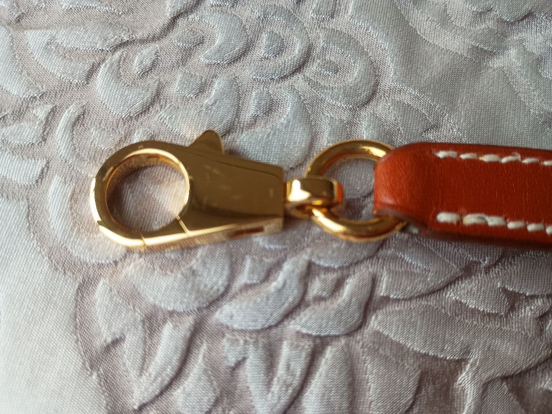 エルメス ケリーバッグ バーガンディ色の付属品 ショルダーストラップ