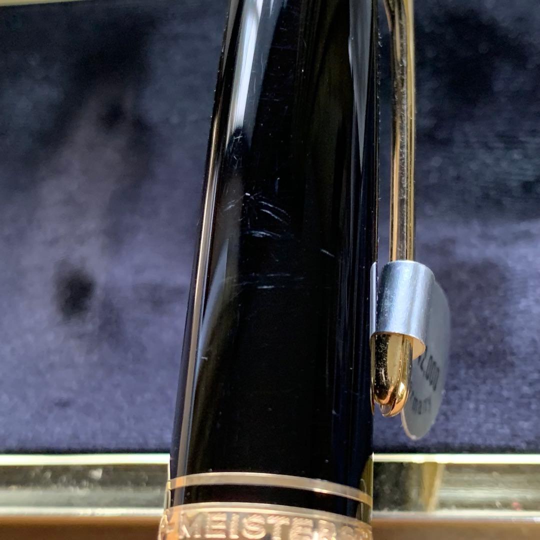 MONT BLANC 万年筆 EF ブラック ケース付き