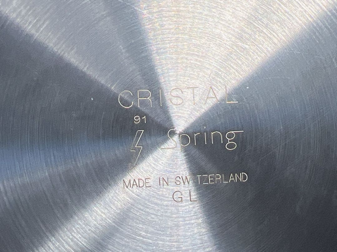 スプリング GL クリスタル 3.7L 20cm ソースパン、中古品、状態良好