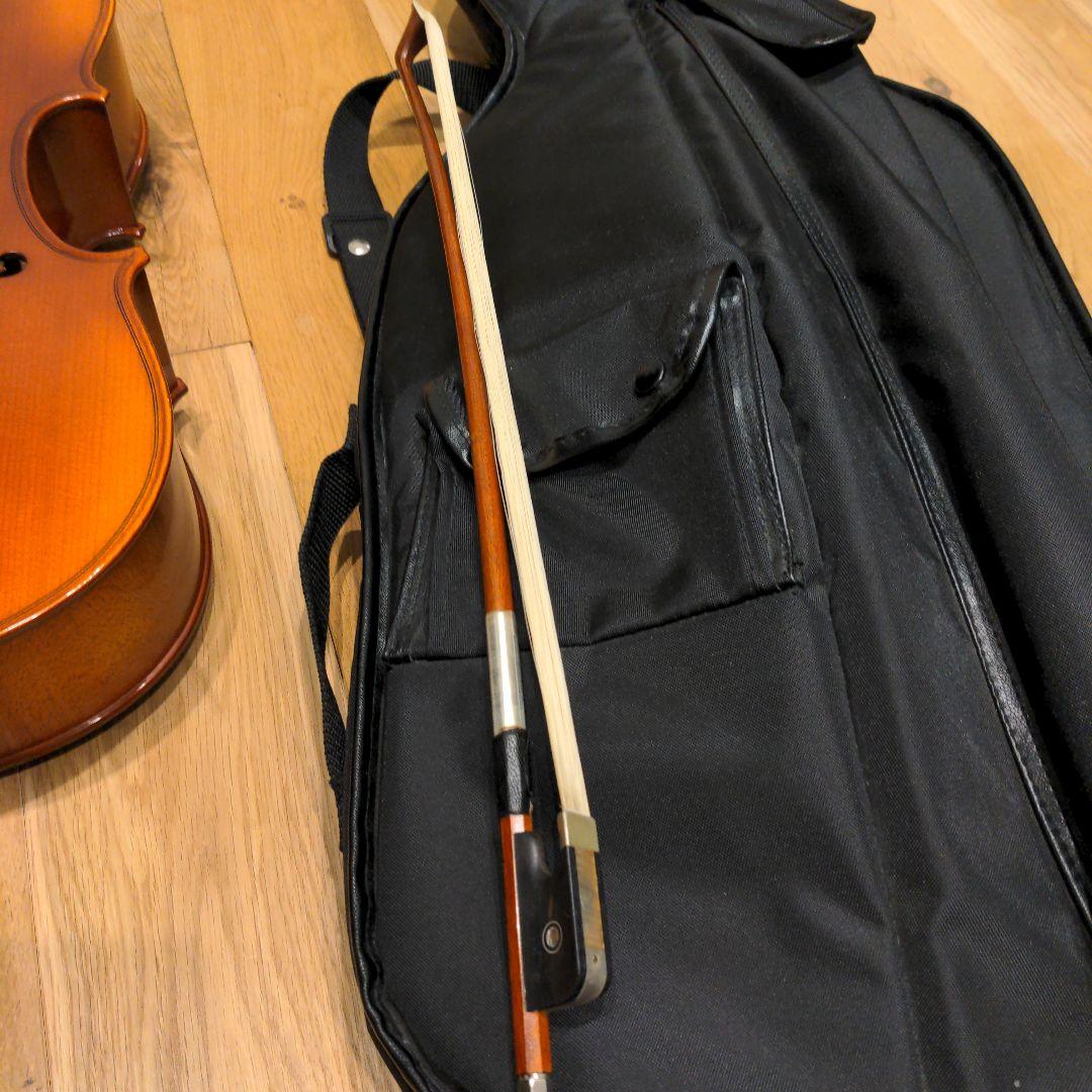 1/8分数チェロ弓ソフトケースセット