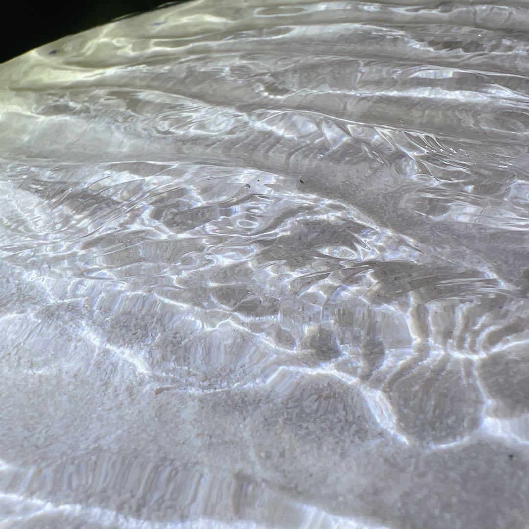 【波紋アート】AQUA ELEMENT／砂紋／15cm丸型／ナチュラルサンド／