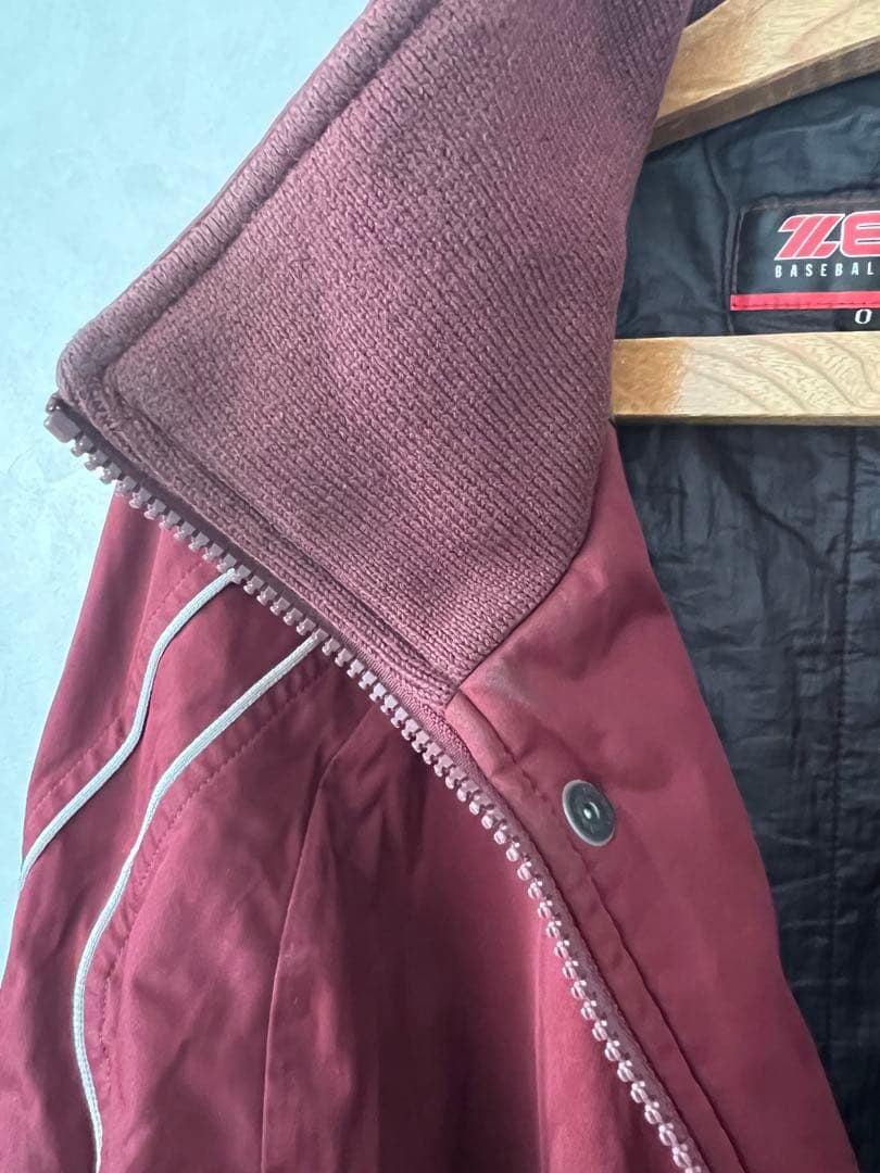 美品！ZETT 早稲田大学　野球部　ウォーマー　グランドコート　ジャンパー
