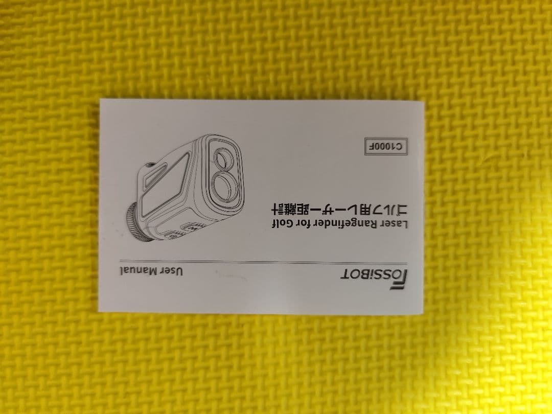 FOSSIBOT ゴルフ用レーザー距離計 C1000F