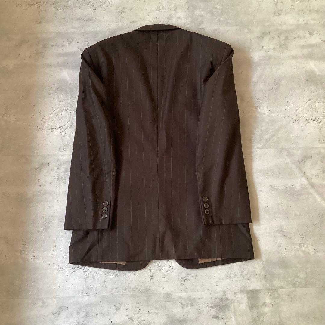 Paul Smithポールスミス　スーツセットアップ　ストライプ　ダークブラウン