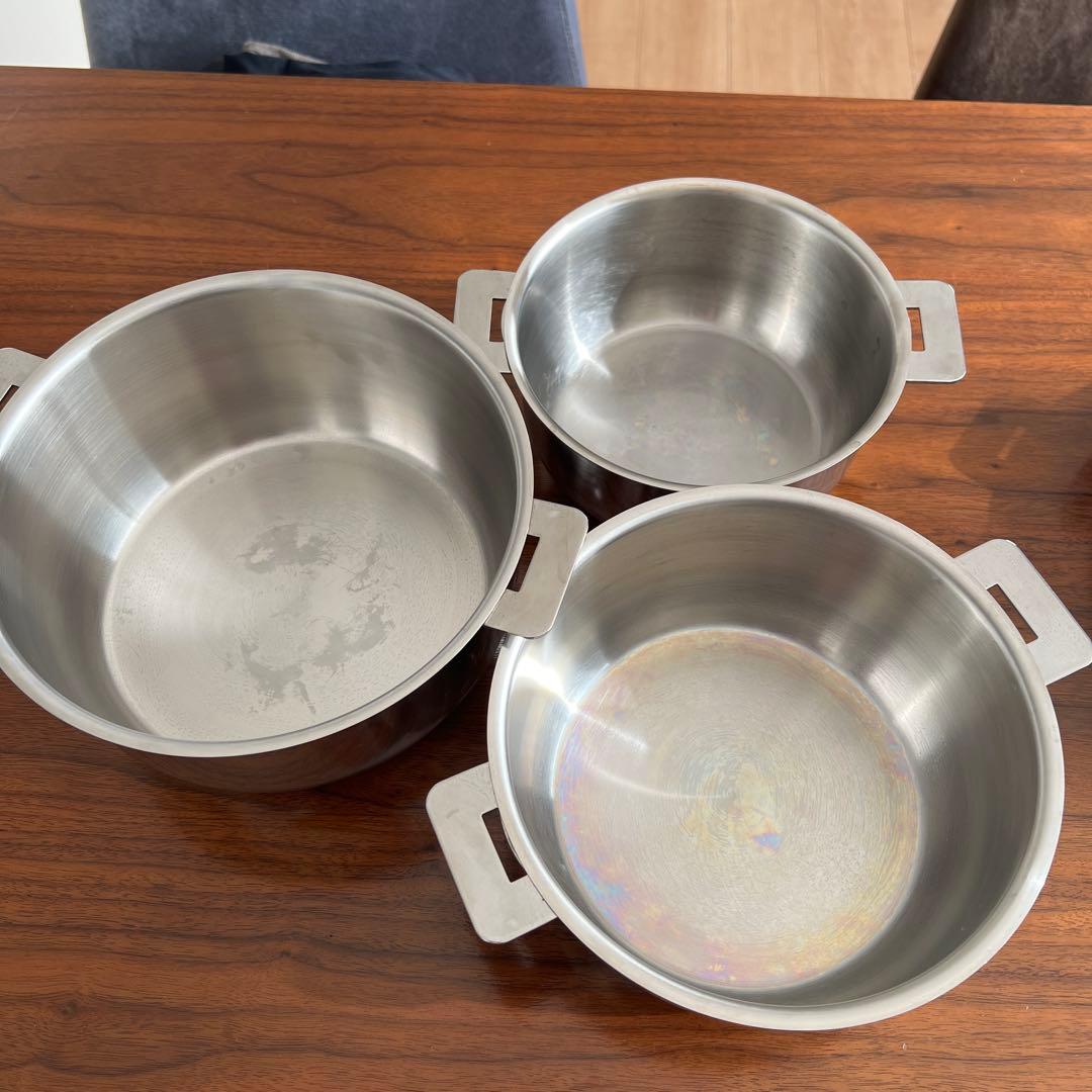 CRISTEL クリステル 鍋 フライパン 取っ手 6点セット