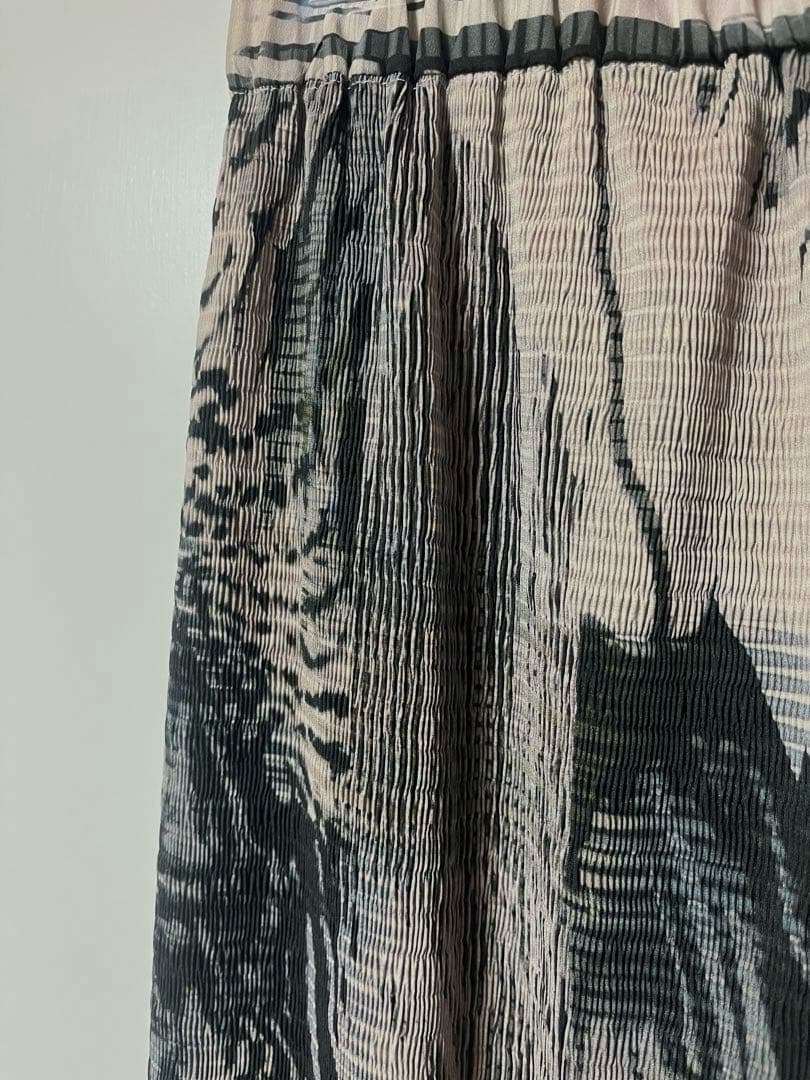 だ*ん様 HENRIK VIBSKOV 抽象柄 ワイドパンツ Sサイズ