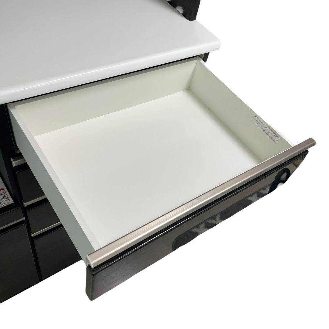 （送料込）ニトリ　キッチンボード(Nポスティア100KB BK）