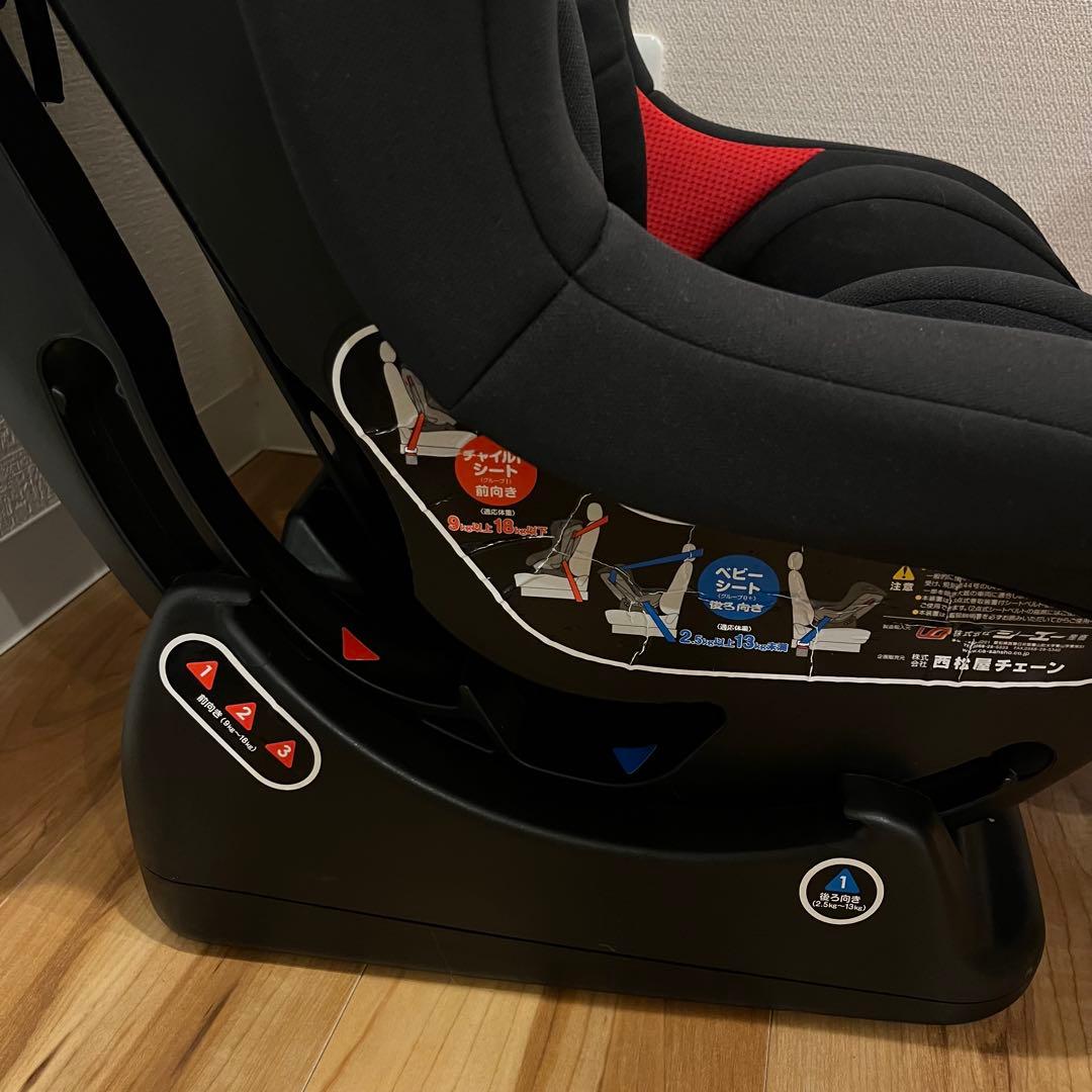 【美品】 マムズキャリー 西松屋 レジェ チャイルドシート 説明書付き