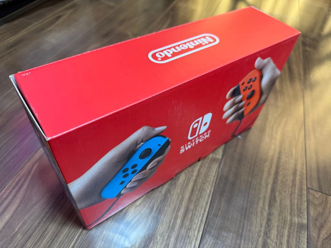 美品｜Nintendo Switch 本体 バッテリー強化版 ネオン おまけ付き