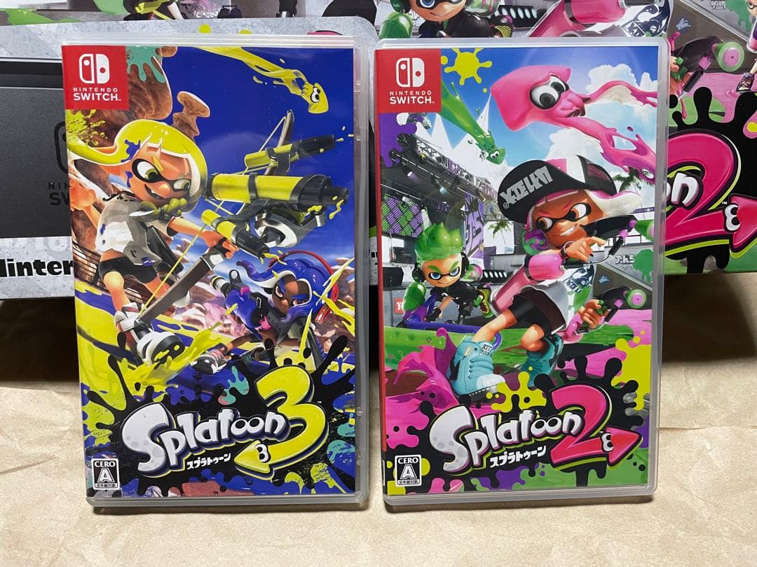 Nintendo Switch スプラトゥーン2セットスプラトゥーン3ソフト付き