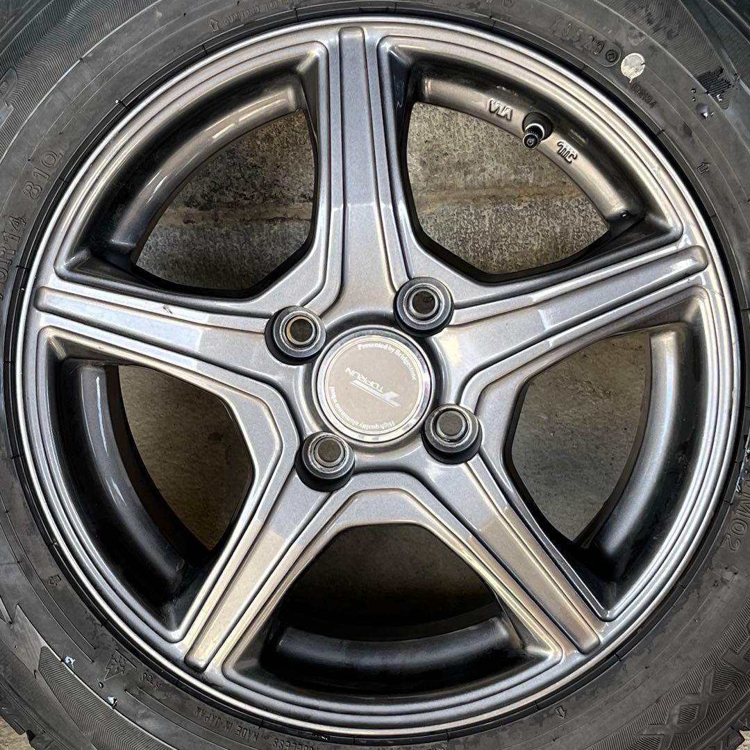 ① 165/70R14 スタッドレス タイヤホイール 4本セット