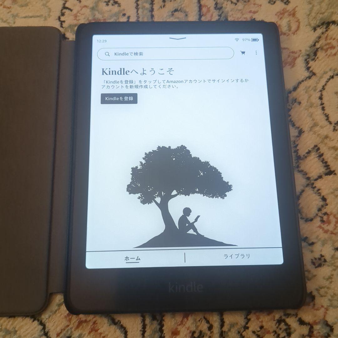 最新版 Kindle Paperwhite 第12世代 16GB ケース付き