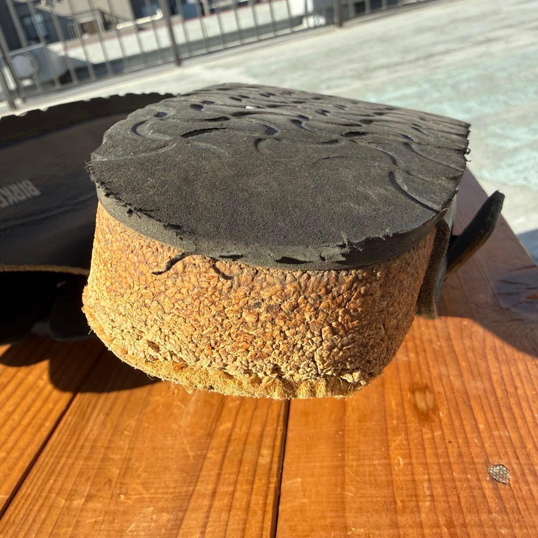 41 ボストン ビルケンシュトック 黒 スムースレザー