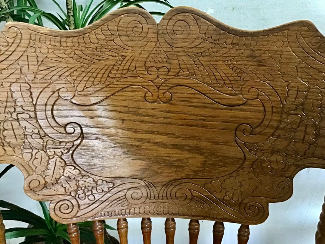 トモダン☆管845☆シンリー☆shin lee☆手彫彫刻☆ダイニングチェア