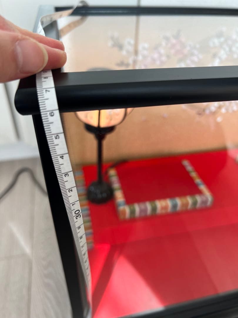 雛人形ケース　ガラスケース　人形ケースガラス　ケースのみ