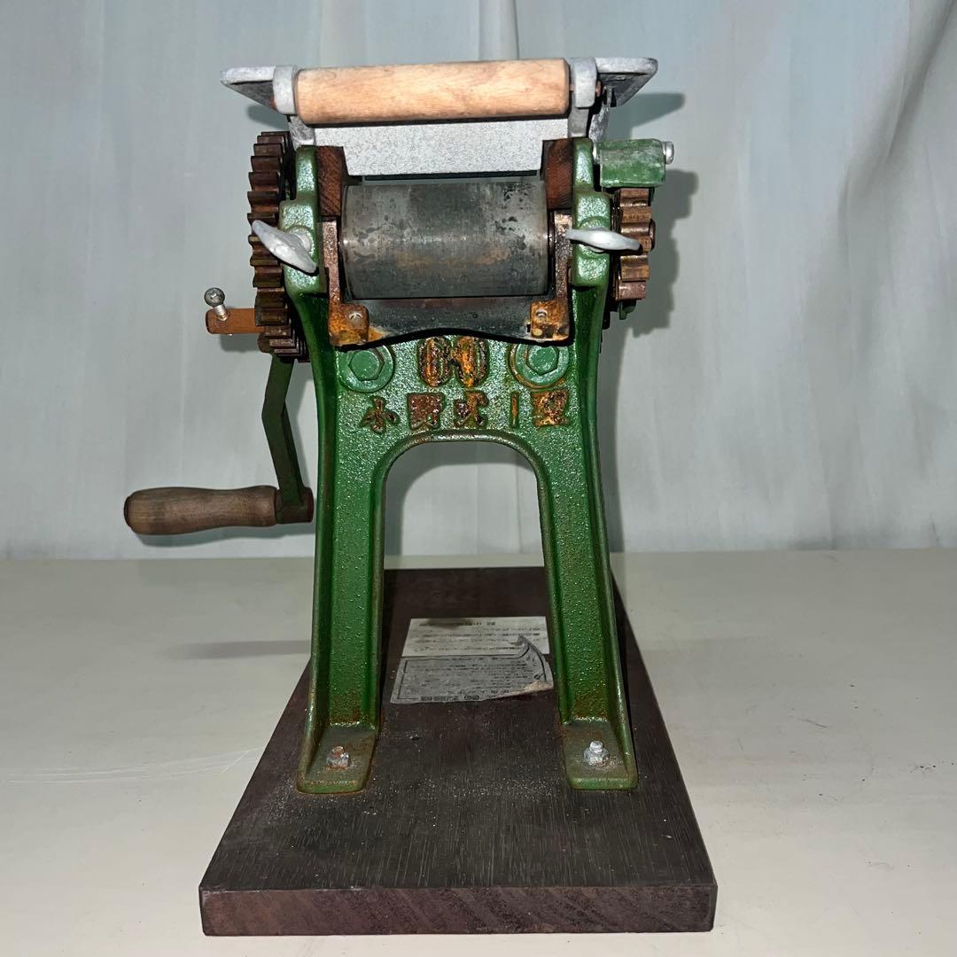 小野式 製麺機 1型 レトロ アンティーク そば うどん