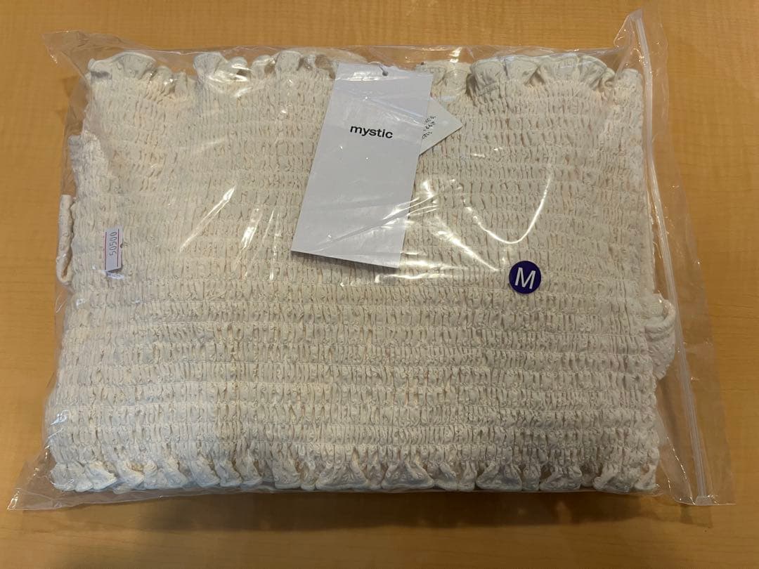 mystic　ミスティック　シアーパーカー4SETスイムウェア アイボリー