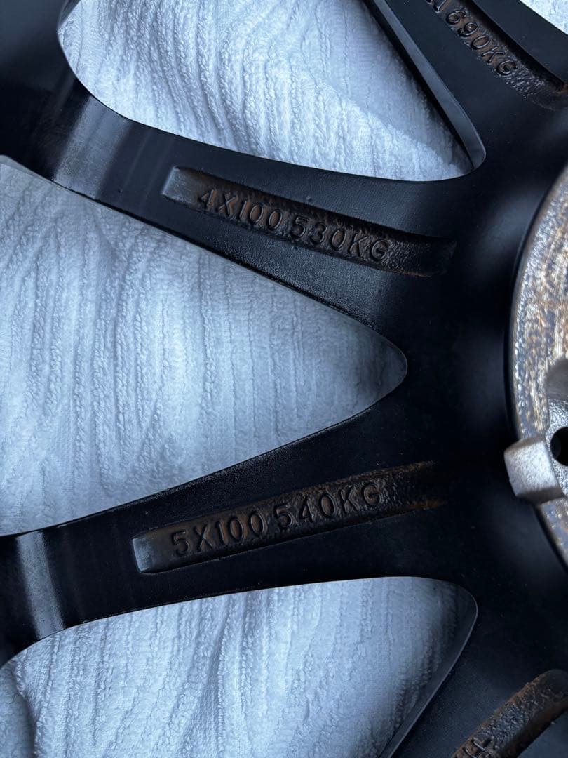 17インチ　ホイールのみ　2本セット②