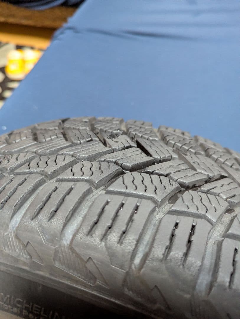 16インチ　アルミホイール　スタッドレス4本セット　ミシュラン　送料込み