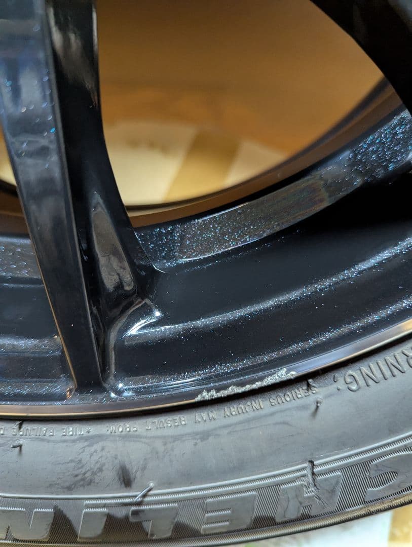 16インチ　アルミホイール　スタッドレス4本セット　ミシュラン　送料込み