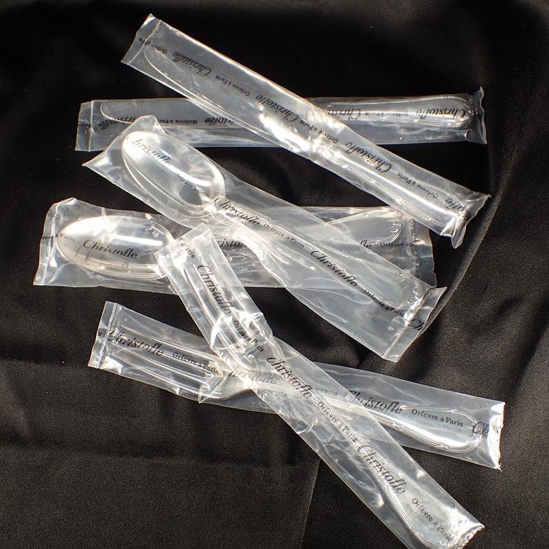 RU-5754 未使用　クリストフル　ディナーセット　リュバン 6Pセット