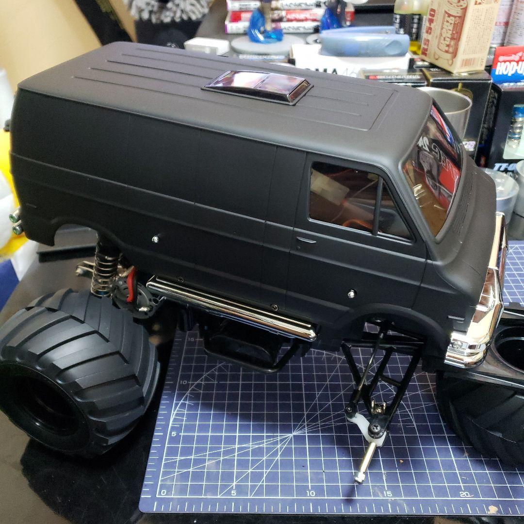 タミヤ 1/12 ランチボックス ブラックエディション ESC サーボ付き