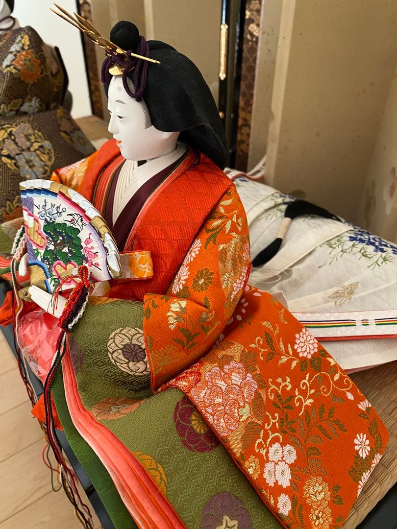 ①大橋弌峰　親王飾り　雛人形　ひな祭り