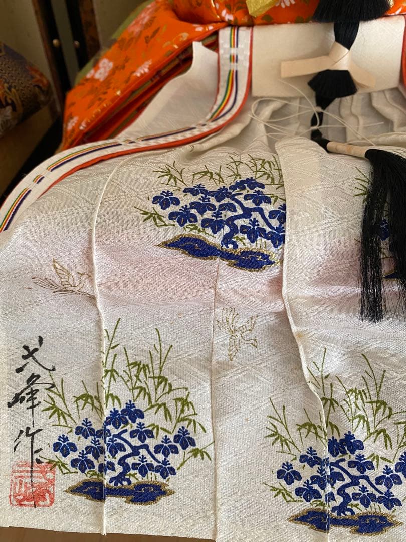 ①大橋弌峰　親王飾り　雛人形　ひな祭り