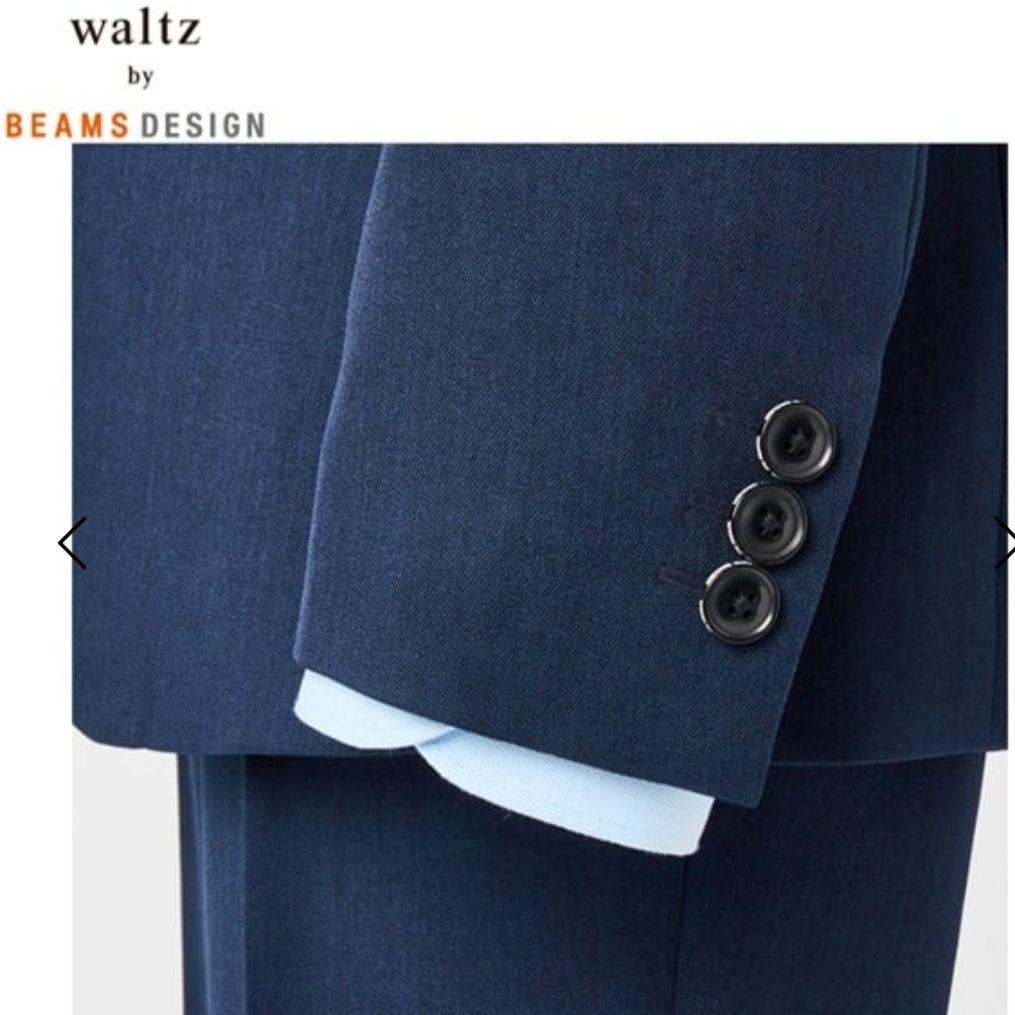 美品　waltz by BEAMS DESIGN 男子スーツ140 紺色　卒業式