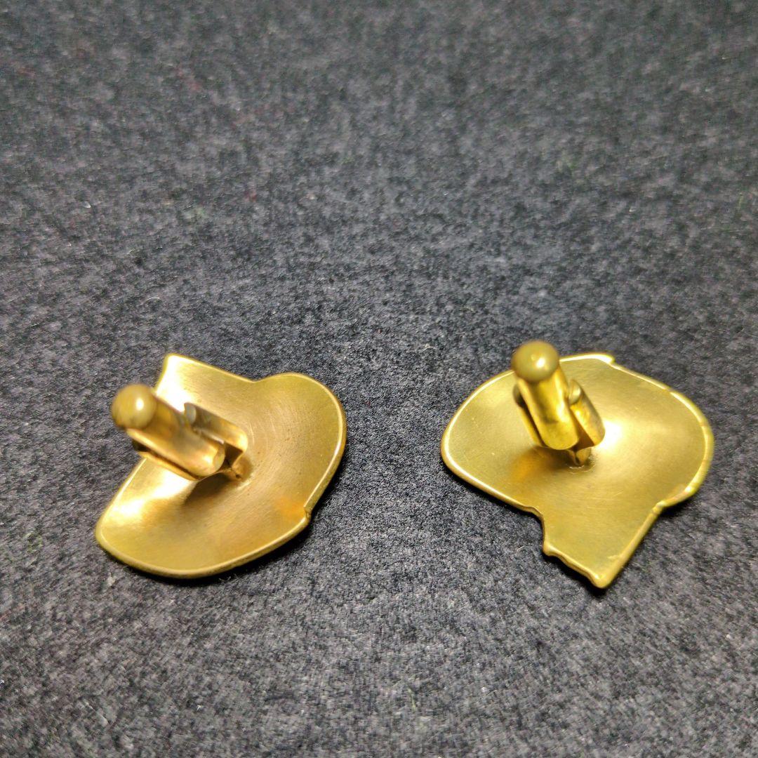 r*i様 ゴールド インゴットデザイン カフリンクスセット