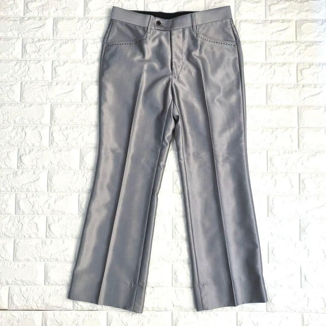 トルネードマート　セットアップ　ラインストーン　フレア　シルバー　3ピース