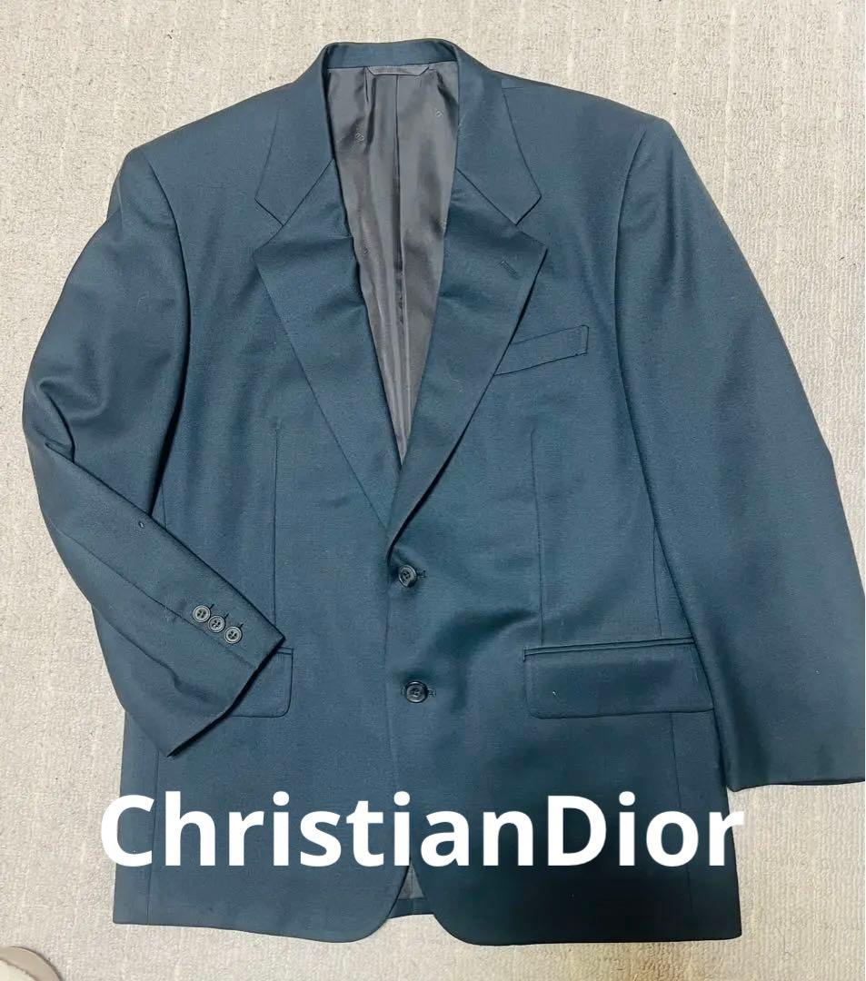 ChristianDior MONSIEUR ビンテージシングルスーツ M上下