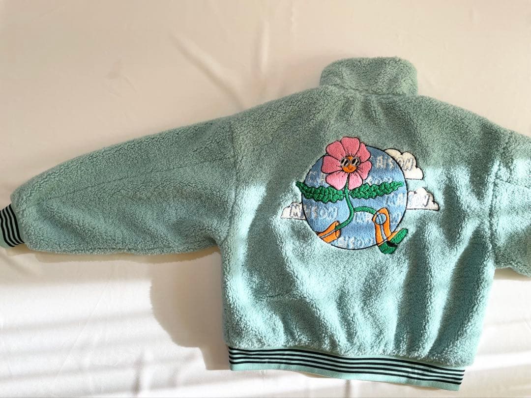 【美品】メゾン エメラルド ボアジャケット