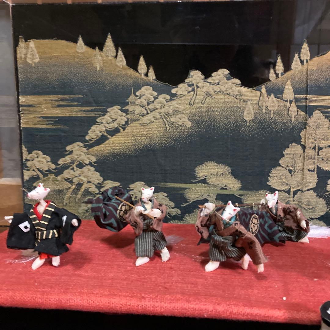 人形　狐の嫁入り