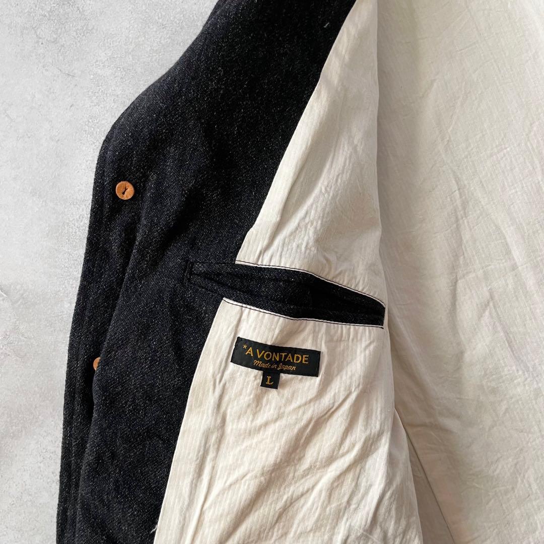 A VONTADE Old Potter Jacket ウール コットン L